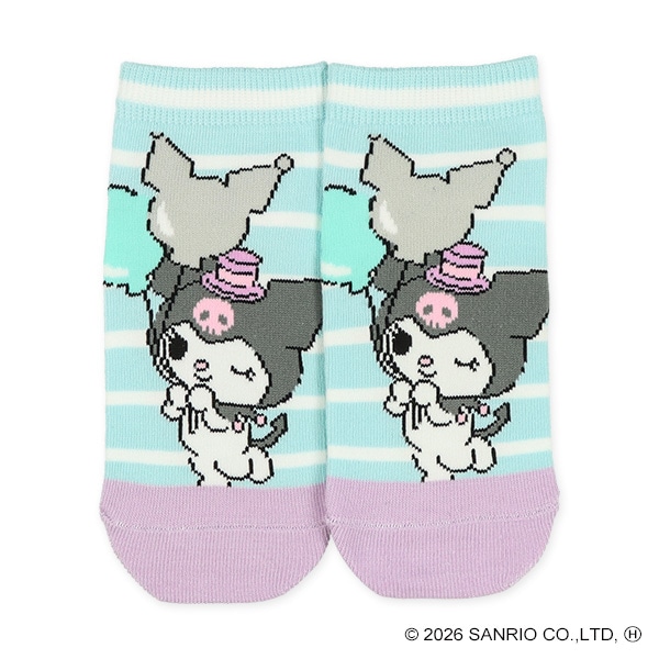 3足組キッズローカットソックス（クロミ）