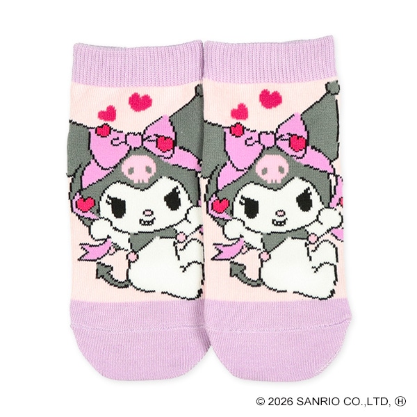3足組キッズローカットソックス（クロミ）