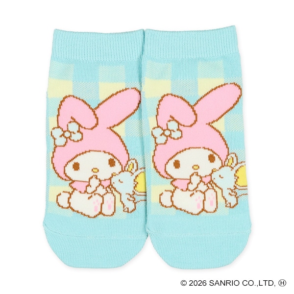 3足組キッズローカットソックス（マイメロディ）