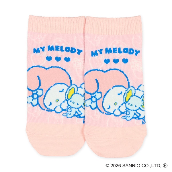3足組キッズローカットソックス（マイメロディ）