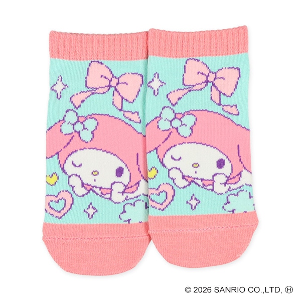3足組キッズローカットソックス（マイメロディ）