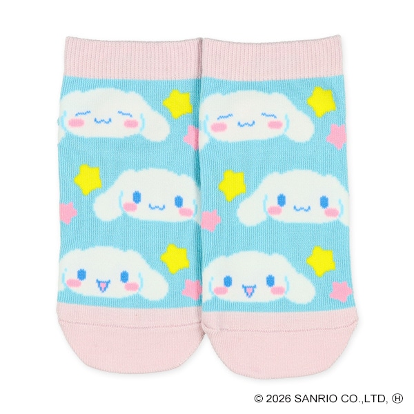 3足組キッズローカットソックス（シナモロール）