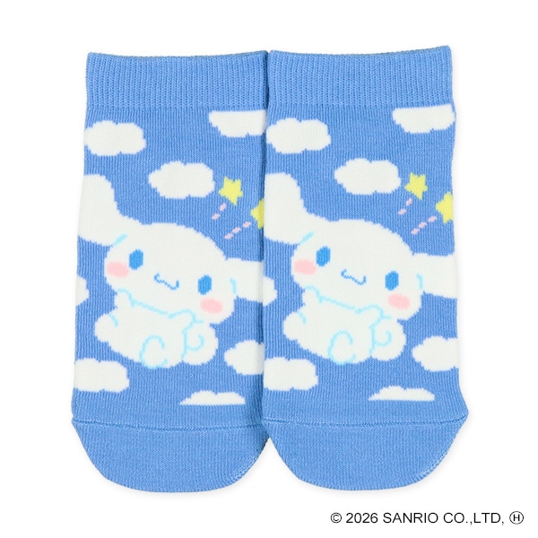 3足組キッズローカットソックス（シナモロール）