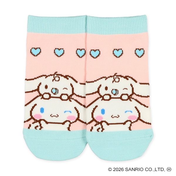 3足組キッズローカットソックス（シナモロール）