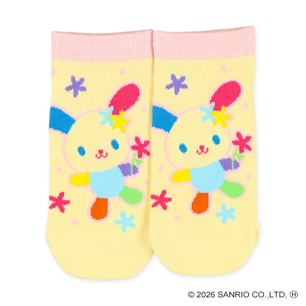 3足組キッズローカットソックス（ウサハナ）