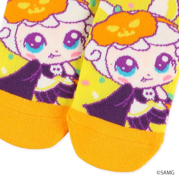 キッズローカットソックス（シークレットキャッチ!ティ二ピン・ハロウィン）