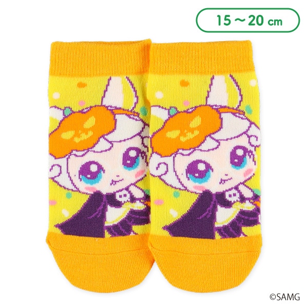キッズローカットソックス（シークレットキャッチ!ティ二ピン・ハロウィン）