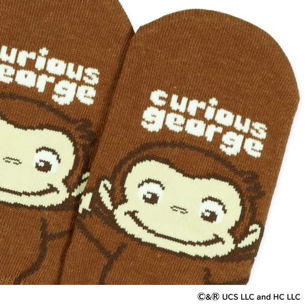 キッズローカットソックス（おさるのジョージ）