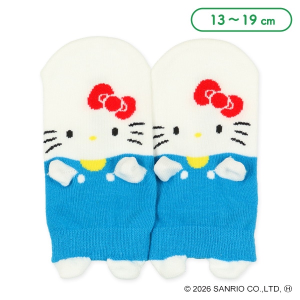 キッズパペットローカットソックス（ハローキティ）