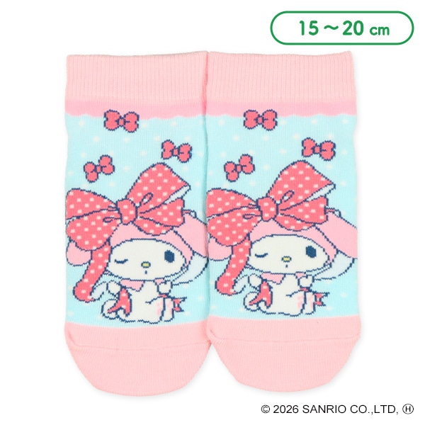 キッズローカットソックス（マイメロディ）