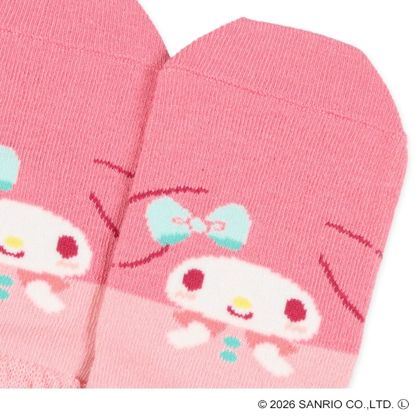キッズパペットローカットソックス（マイメロディ）