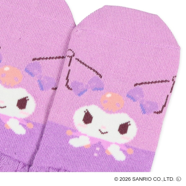 キッズパペットローカットソックス（クロミ）