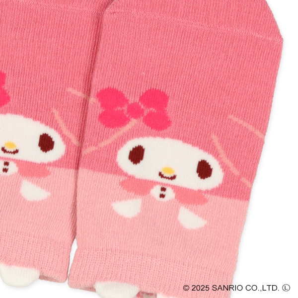 キッズパペットローカットソックス（マイメロディ）