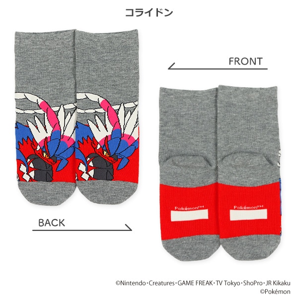 キッズクルーソックス（コライドン・ミライドン）