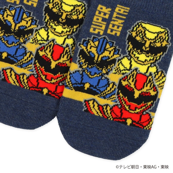 キッズローカットソックス（ナンバーワン戦隊ゴジュウジャー）