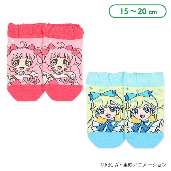 キッズローカットソックス（ひみつのアイプリ）