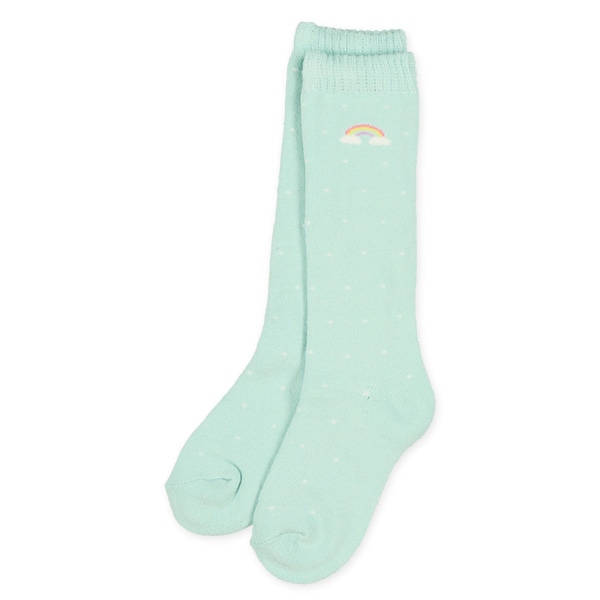 2足組あったかパイルキッズハイソックス（ゆめかわ）