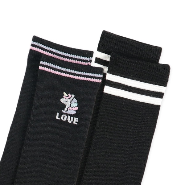 HOTWRAP）2足組キッズハイソックス（ユニコーン）
