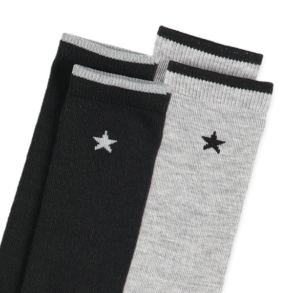 HOTWRAP）2足組キッズハイソックス（星）
