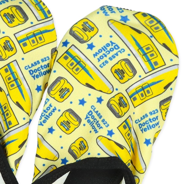 キッズウォーターカバーソックス（鉄たび・ドクターイエロー）