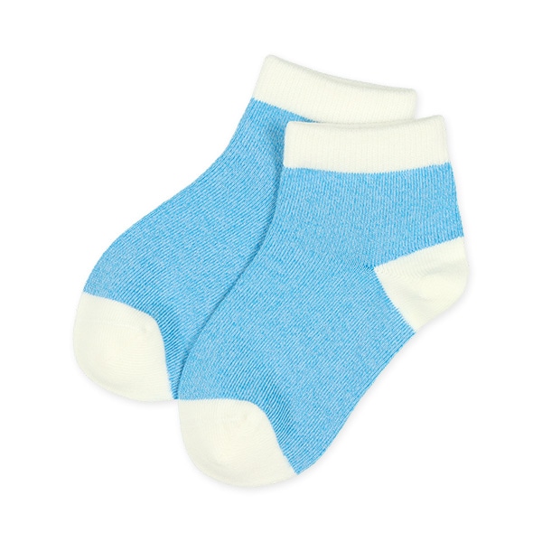 3足組キッズアンクルソックス（カラーパレット・女児）