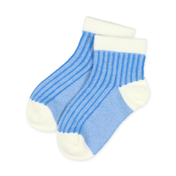 3足組キッズアンクルソックス（カラーパレット・イエロー）