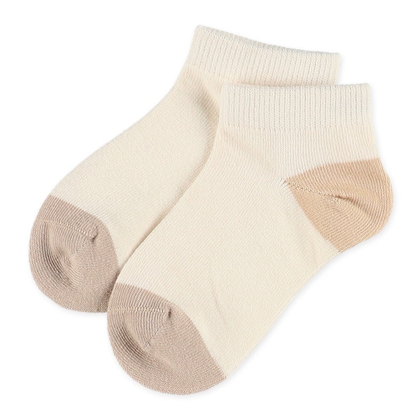 3足組キッズローカットソックス（カラーパレット）