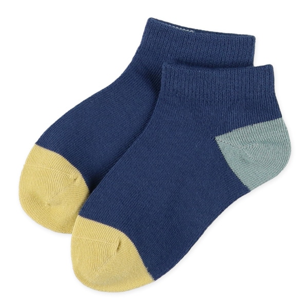 3足組キッズローカットソックス（カラーパレット）