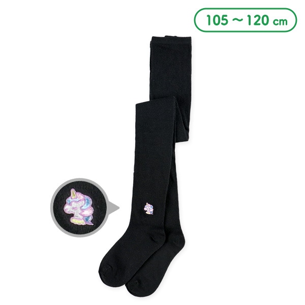 キッズタイツ（刺繍ユニコーン）