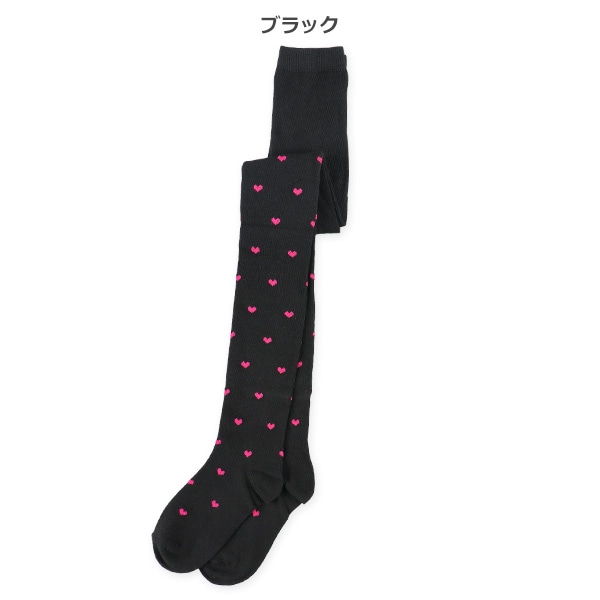 キッズタイツ（ラメハート）