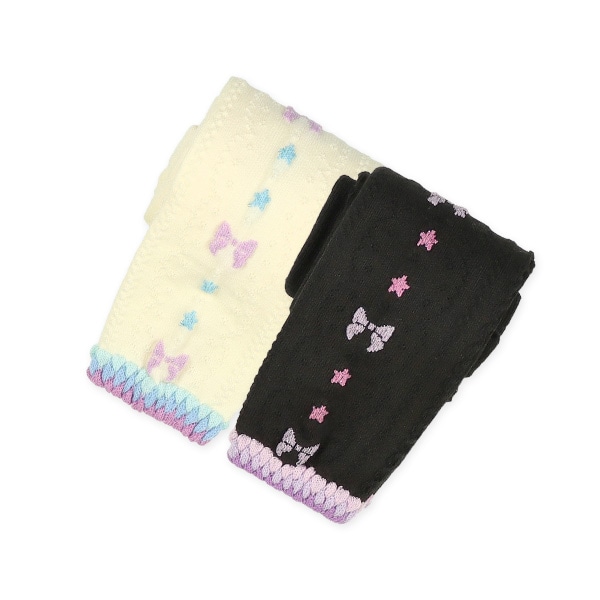 キッズ10分丈スパッツ（ラメフロート）