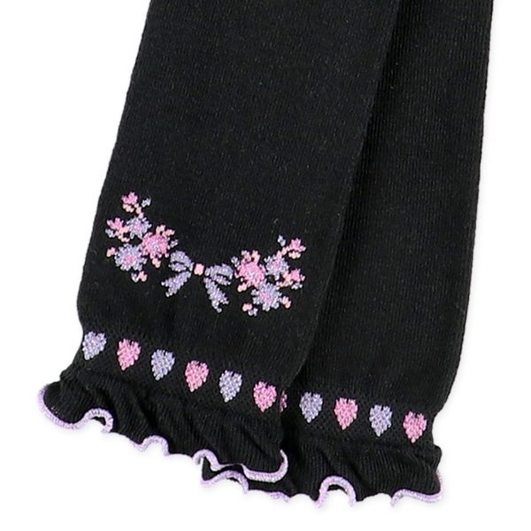 キッズ10分丈スパッツ（ラメメロー）