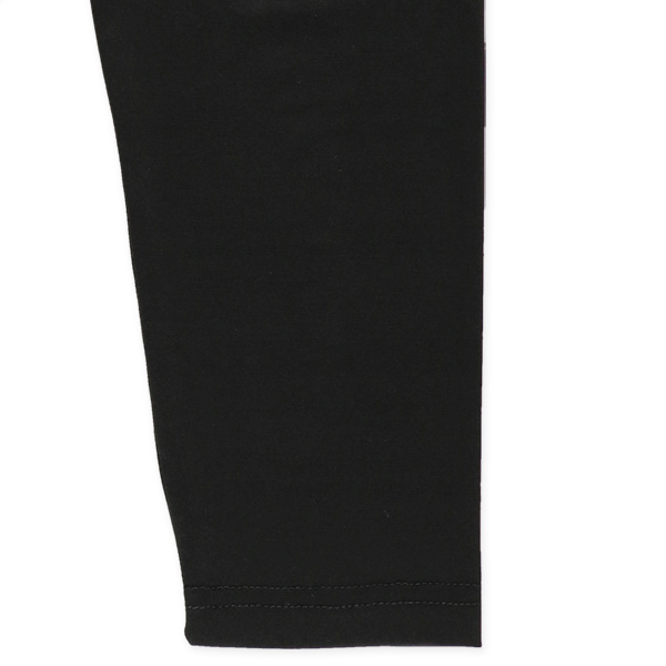 吸水速乾キッズ7分丈スパッツ（ブラック）