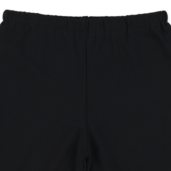 キッズ3分丈スパッツ（ブラック）