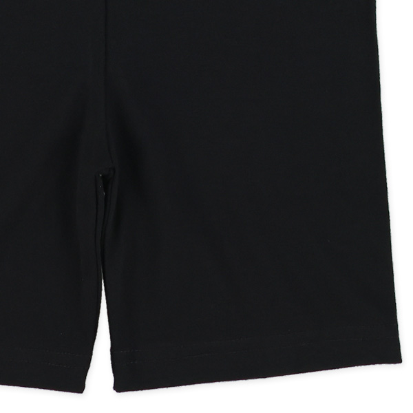 キッズ3分丈スパッツ（ブラック）