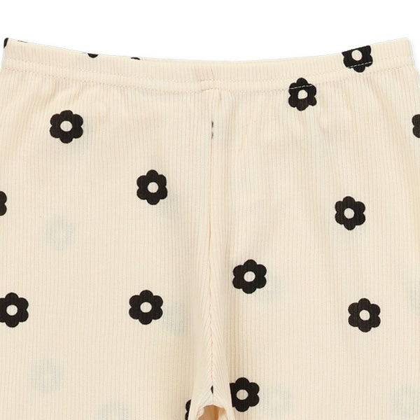 キッズ7分丈スパッツ（花柄）