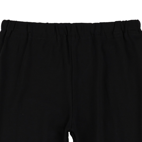 キッズ7分丈スパッツ（ブラック）