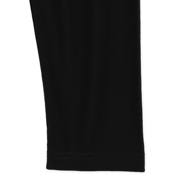 キッズ7分丈スパッツ（ブラック）