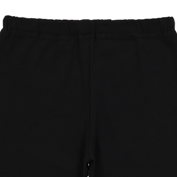 キッズ10分丈スパッツ（ブラック）