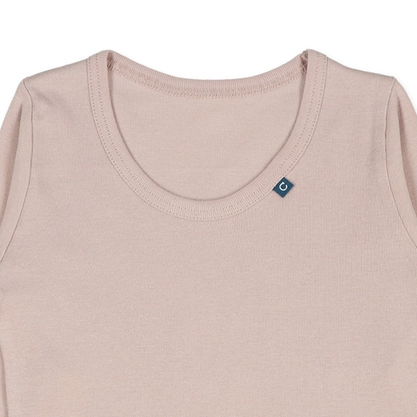 4枚組長袖シャツ肌着（ピスネーム・ダスティピンク）