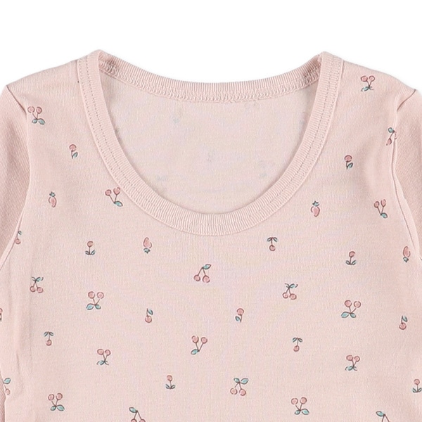 3枚組長袖シャツ肌着（うさぎ・チェリー・無地）