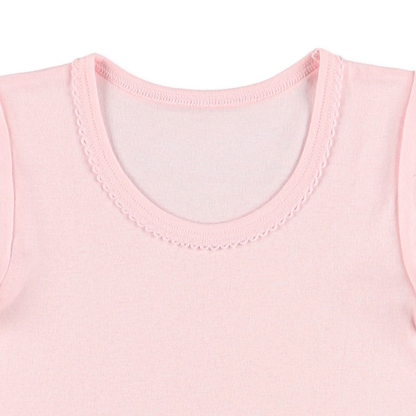 DRYWRAP）4枚組半袖シャツ肌着（ピコ衿）