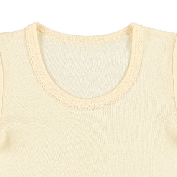 DRYWRAP）4枚組半袖シャツ肌着（ピコ衿）