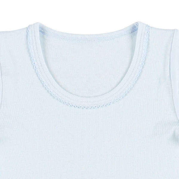 DRYWRAP）4枚組半袖シャツ肌着（ピコ衿）