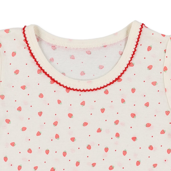 DRYWRAP）3枚組半袖シャツ肌着（いちごチケット）