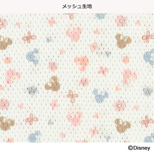 3枚組メッシュ半袖シャツ肌着（ミニーマウス）