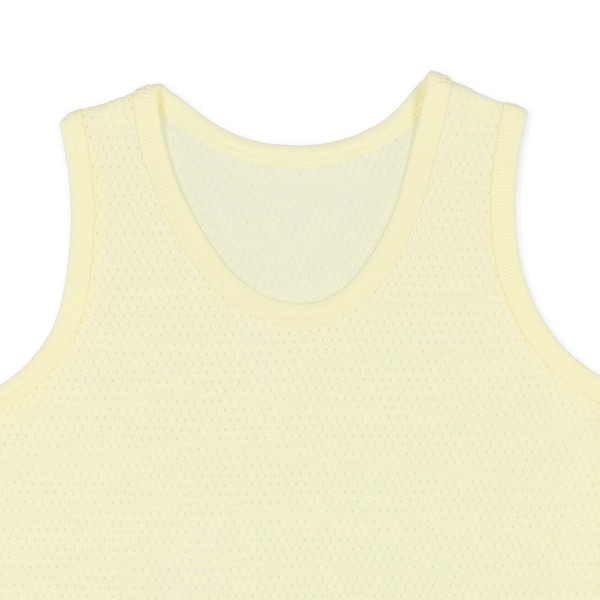 4枚組メッシュタンクトップ/キャミソール肌着（パステルカラー無地）