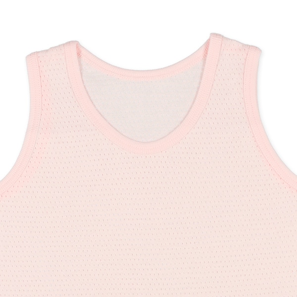 4枚組メッシュタンクトップ/キャミソール肌着（パステルカラー無地）