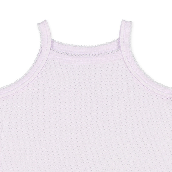 4枚組メッシュタンクトップ/キャミソール肌着（パステルカラー無地）