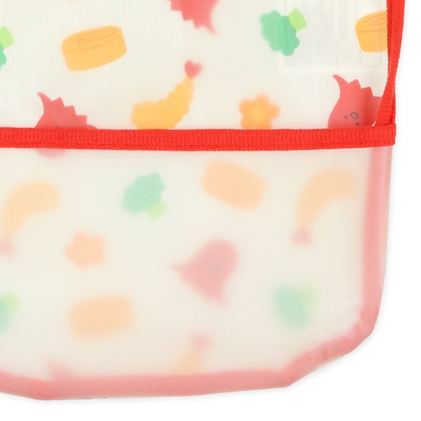 3枚組袖なし食事用エプロン（アニマルおにぎり・おかず）